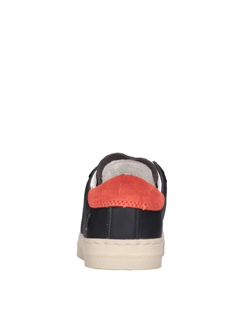  D.A.T.E. | HILL LOW VINTAGE CALF BBLU1-ARANCIO